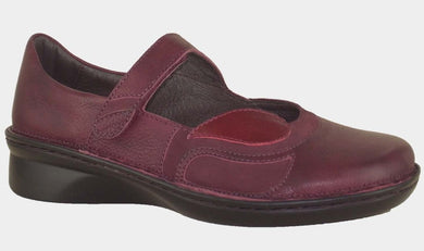 NAOT Conga Bordeaux Combo Ladies Leather Shoe | Soul 2 Sole Shoes