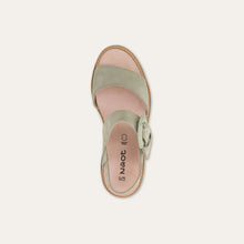 Load image into Gallery viewer, NAOT Crepe Sage Ladies Leather Platform Sandal
