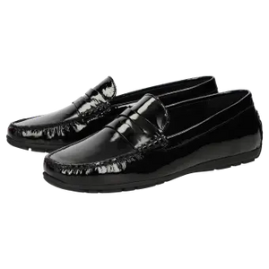 SIOUX Carmona 700 Black Patent Leather Moccasin
