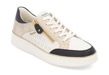 Load image into Gallery viewer, REMONTE by Rieker Milly White Combi Leather Zip Sneaker (D2E04)
