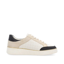 Load image into Gallery viewer, REMONTE by Rieker Milly White Combi Leather Zip Sneaker (D2E04)
