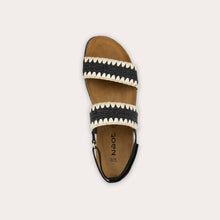 Load image into Gallery viewer, NAOT Dylan Black Ladies Leather Sandal
