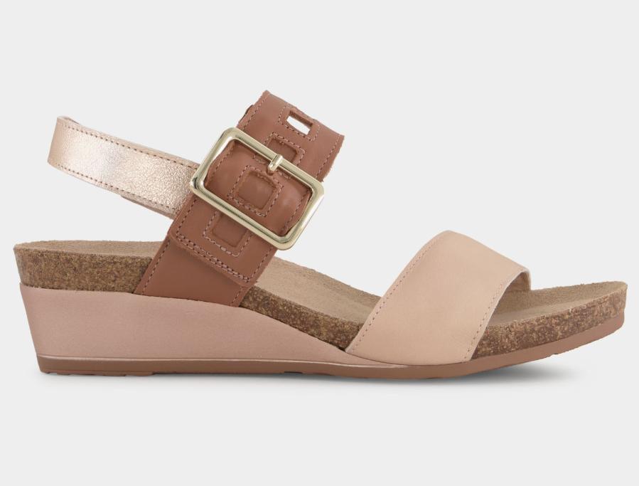 NAOT Dynasty Blush Leather Wedge