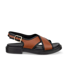 Load image into Gallery viewer, ECCO Metropole Seoul Sandal in Mink Leather
