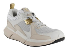 Load image into Gallery viewer, ECCO Biom 2.2 W Ladies Gold/Limestone Mesh/Leather Sneaker
