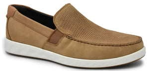 ECCO S LITE MOC COGNAC MENS SLIP ON