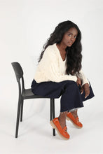 Load image into Gallery viewer, NAOT Fremont Burnt Orange Ladies Patent Leather Loafer
