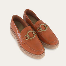 Load image into Gallery viewer, NAOT Fremont Burnt Orange Ladies Patent Leather Loafer

