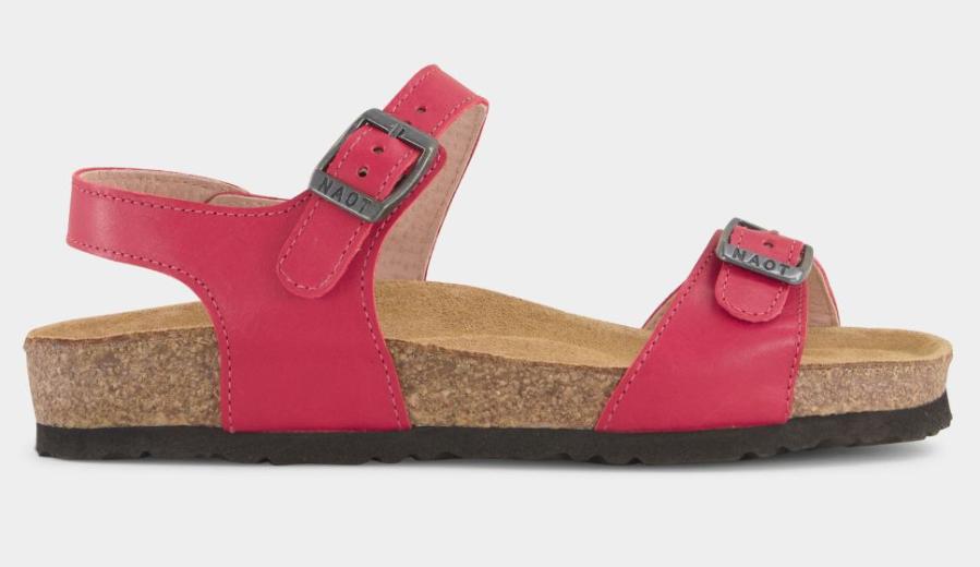 NAOT Hermosa Red Leather Sandal