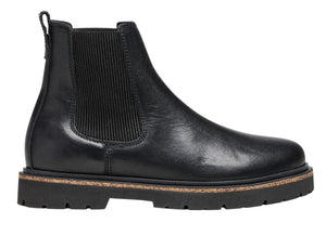 BIRKENSTOCK Highwood Mens Black Natural Leather Boot