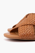 Load image into Gallery viewer, SILVER LINING Adelaide Leather Heel Sandal in Tan
