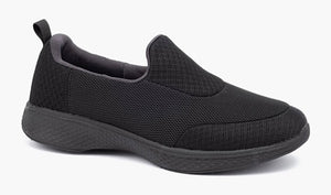 Klouds Kross Walk Womens Black Slip On Sneaker