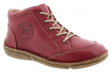 Load image into Gallery viewer, JOSEF SEIBEL Neele 01 Bordeaux Leather Ladies Zip Lace Boot
