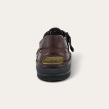 Load image into Gallery viewer, NAOT Julius Dark Brown Mens Leather Sandal
