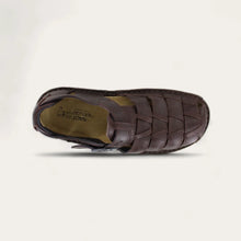 Load image into Gallery viewer, NAOT Julius Dark Brown Mens Leather Sandal
