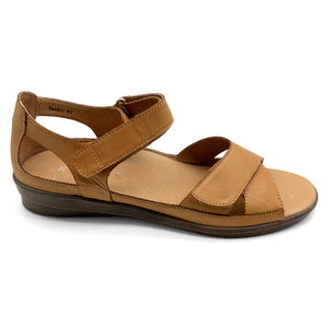 KLOUDS Tasha Tan Leather Velcro Sandal