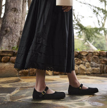 Load image into Gallery viewer, BIRKENSTOCK MANTOVA BLACK SUEDE LEATHER SHOE
