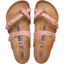 Load image into Gallery viewer, BIRKENSTOCK Mayari SFB Old Rose Nubuck Leather Thong
