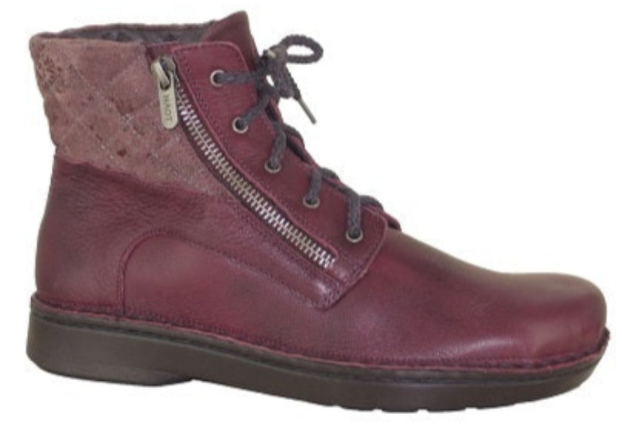NAOT Castera Bordeaux Leather Ladies Boot