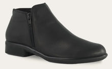 Load image into Gallery viewer, NAOT Helm Black Water Resistant Leather Ladies Ankle Boot
