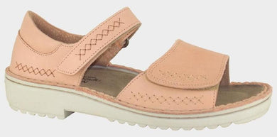 NAOT Norel Coral Pink Ladies Leather Sandal