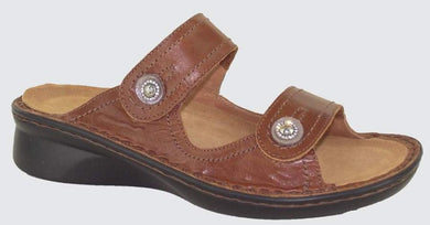 NAOT Sitar Maple Ladies Leather Sandal