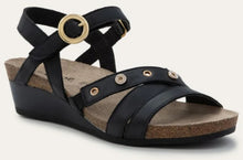 Load image into Gallery viewer, NAOT Sparkle Black Matte Ladies Leather Sandal
