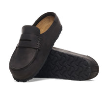 Load image into Gallery viewer, BIRKENSTOCK Naples Wrapped Black Oiled Leather Clog
