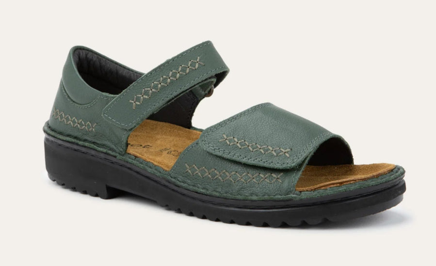 NAOT Norel Green Ladies Leather Sandal