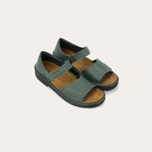 Load image into Gallery viewer, NAOT Norel Green Ladies Leather Sandal
