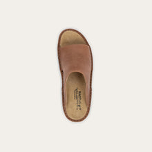 Load image into Gallery viewer, NAOT Rome Latte Leather Ladies Slide
