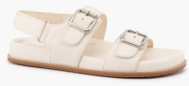 SILVER LINING Fitzroy Leather Sandal in Ivory