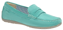 Load image into Gallery viewer, SIOUX Carmona 700 Aqua (Caribe) Suede Moccasin
