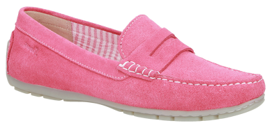 SIOUX Carmona 700 Deep Rose Suede Moccasin
