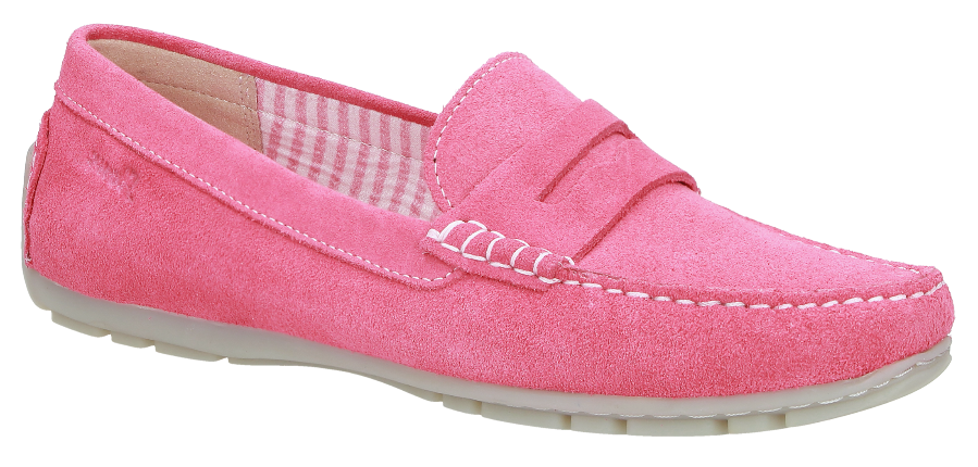 SIOUX Carmona 700 Deep Rose Suede Moccasin