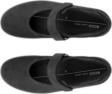 Load image into Gallery viewer, ECCO Soft 2.0 Black Mary-Jane Leather Shoe (207503)
