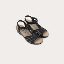 Load image into Gallery viewer, NAOT Starlet Black Ladies Leather Sandal
