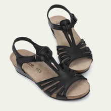 Load image into Gallery viewer, NAOT Starlet Black Ladies Leather Sandal
