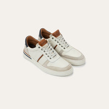 Load image into Gallery viewer, NAOT Swift White Mens Leather Lace Up Sneaker
