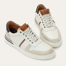 Load image into Gallery viewer, NAOT Swift White Mens Leather Lace Up Sneaker
