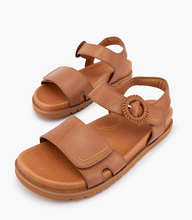 Load image into Gallery viewer, SILVER LINING Hudson Leather Sandal in Tan
