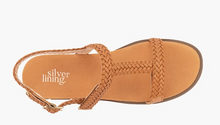 Load image into Gallery viewer, SILVER LINING Bardia Plaited Leather Sandal in Tan
