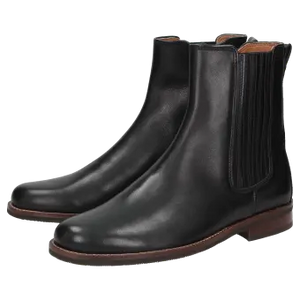 SIOUX Petrunja Black Leather Ankle Boot