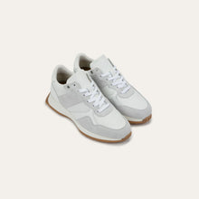 Load image into Gallery viewer, NAOT Sunset White Grey Ladies Leather Sneaker
