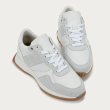 Load image into Gallery viewer, NAOT Sunset White Grey Ladies Leather Sneaker
