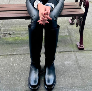ECCO Amsterdam Metropole Ladies Long Leather Boot