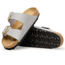 Load image into Gallery viewer, BIRKENSTOCK Arizona Big Buckle Stone Coin Birko-Flor Slides
