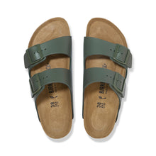 Load image into Gallery viewer, BIRKENSTOCK Arizona Thyme Smooth Leather Slides
