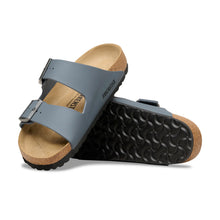 Load image into Gallery viewer, BIRKENSTOCK Arizona Basalt Grey Birki-Buc Slides
