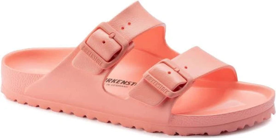 BIRKENSTOCK EVA Arizona Coral Peach Waterproof Slides